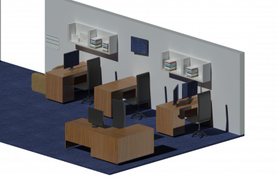 OFFICE ROOM MODELO 3D