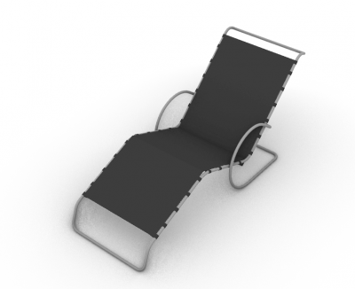 Small sized outdoor lounge chair design 3d model .3dm format