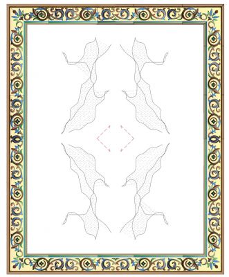 marble waterjet pattern 11