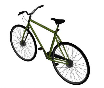 push bike designed for youth 3d model .3dm format