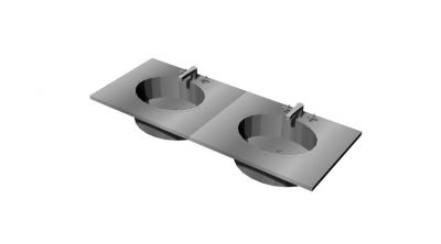 modern small designed restaurant kitchen sink 3d model .3dm format