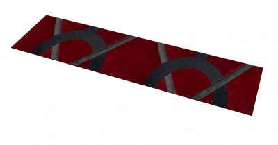 medium sized rug design 3d model .3dm format