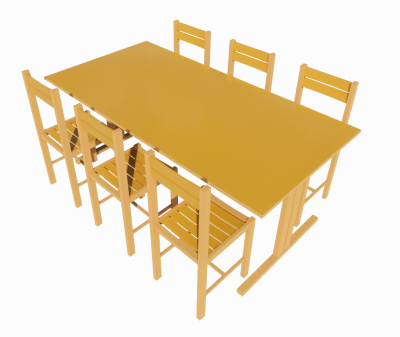 Table for restaurant revit family