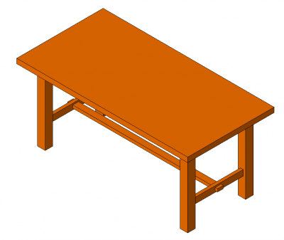 Coffee table revit family