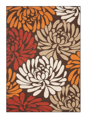  Rectangle carpet with flower image sketchup