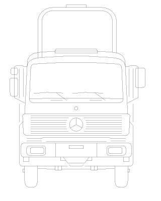 Truck free autocad download