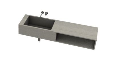 Simple small designed kitchen basin 3d model .3dm format