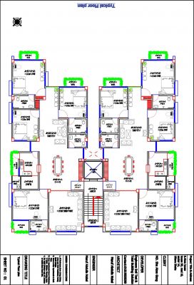 Plan de construcción residencial