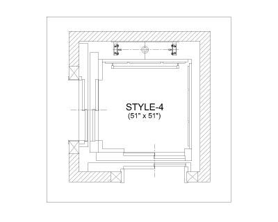 Elevator Plan Drawing
