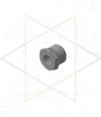ナット.stp 3Dモデル
